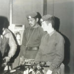 NZ Army soldiers with their display